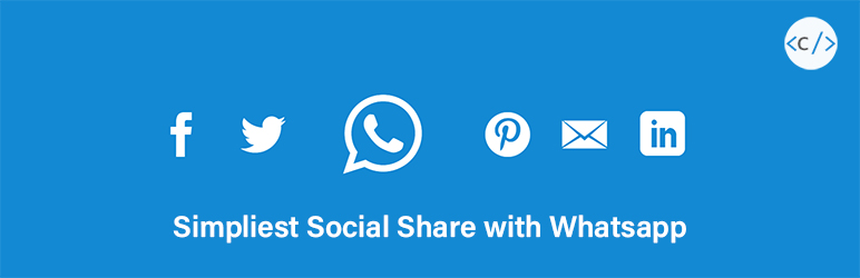 instalacion plugin Simpliest Social Share with Whatsapp